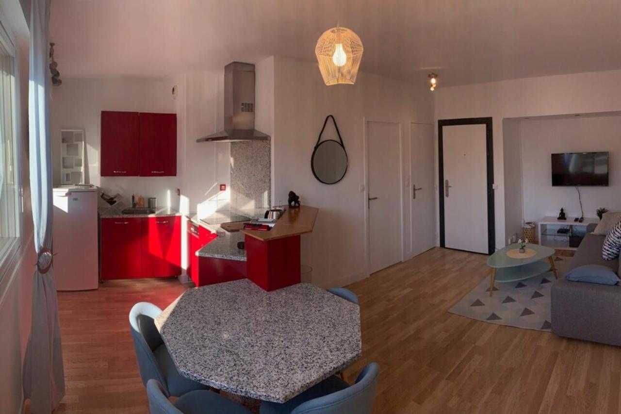 Le Richelieu Comfortable 1 Bedroom Apartment Gratte-Ciel District วีเลอร์บาน ภายนอก รูปภาพ